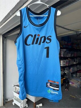 NEW Nike Clippers James Harden City Edition Clips Basketball Jersey 52